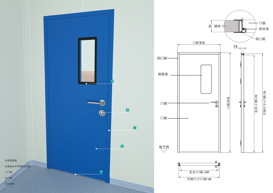 高品质的洁净室钢制门，是这样生产出来的